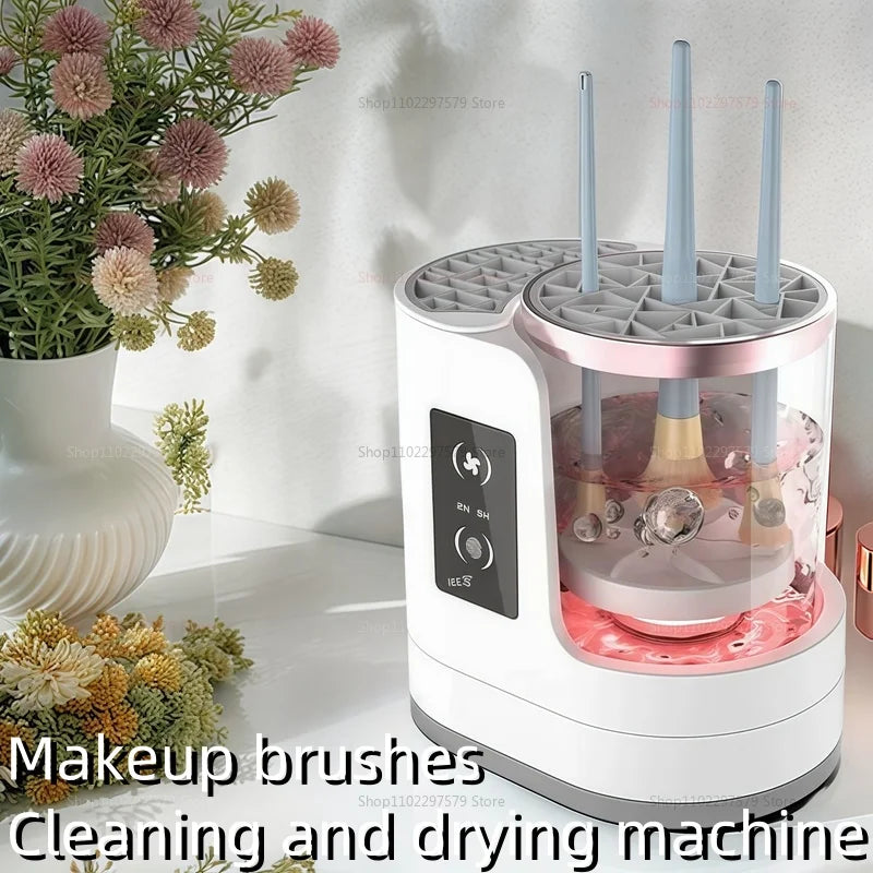 3-in-1 Electric Spin Makeup Brush Cleaner & Dryer