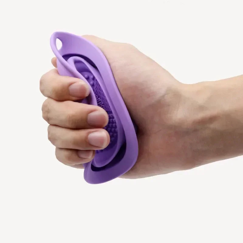Clean Foldable Silicone Brush Cleaning Bowl