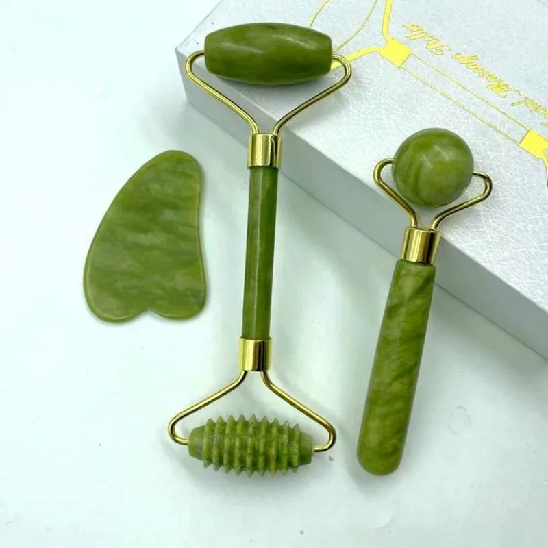 Barely Jade Roller & Gua Sha Set