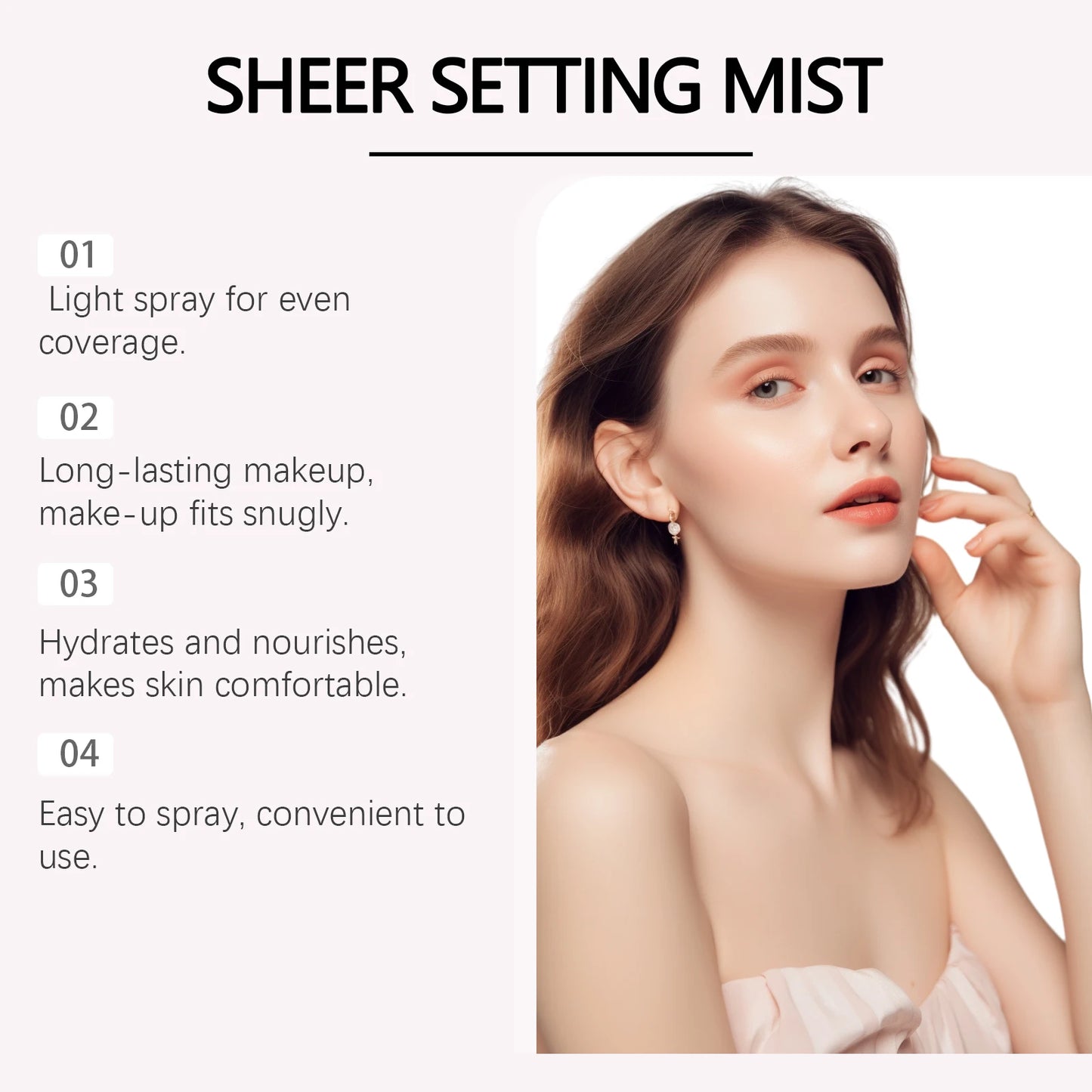 HOYGI Glow SPF 50+ Matte Setting Spray