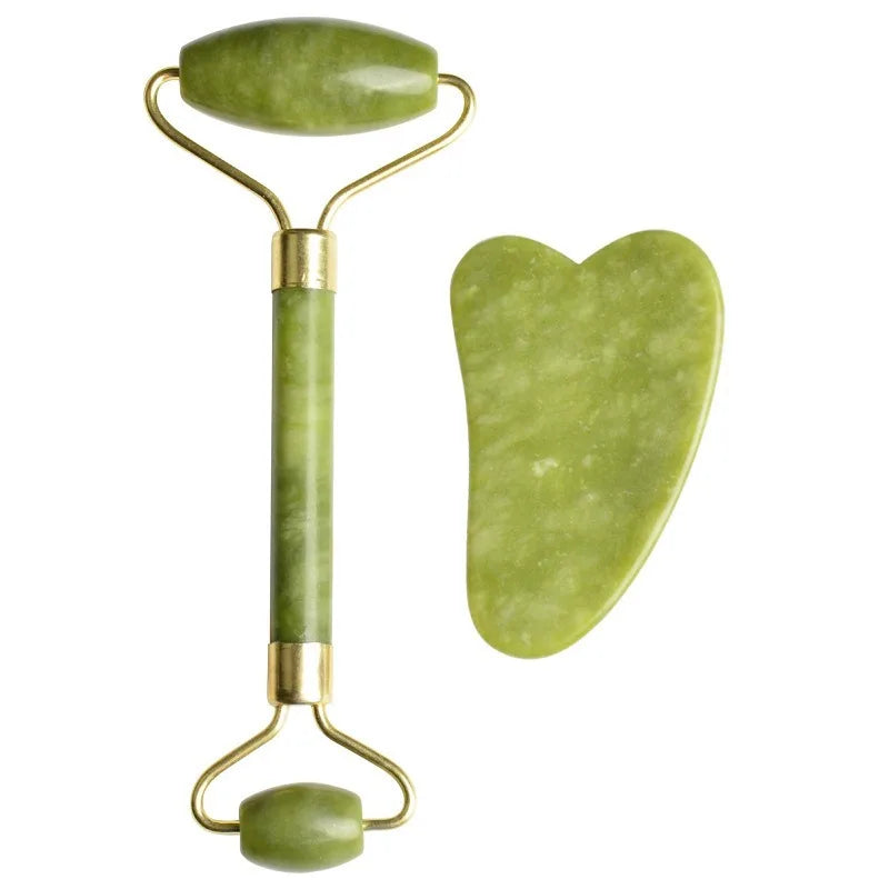 Barely Jade Roller & Gua Sha Set