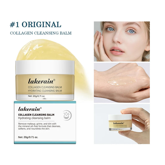 Barely Facial Sponge and Collagen Cleansing Cream Bundle