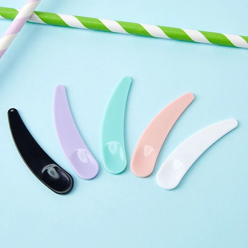 Scoop Mini Cosmetic Spatulas – 100pcs Set
