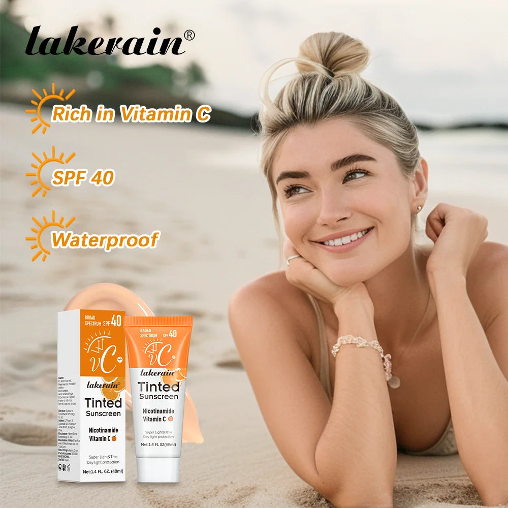 Face Shield Vitamin C Tinted Sunscreen SPF 40