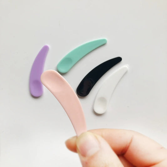 Scoop Mini Cosmetic Spatulas – 100pcs Set