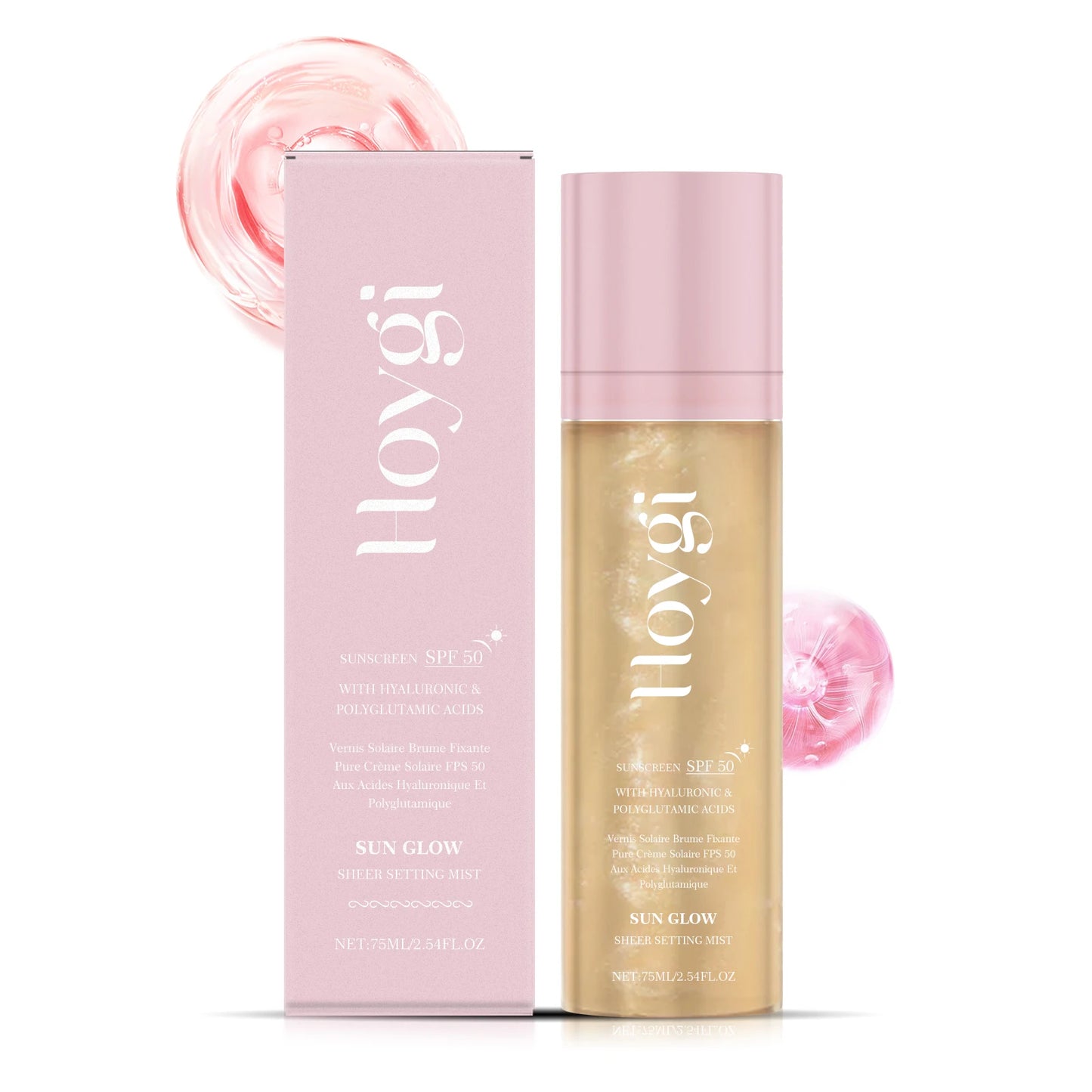 HOYGI Glow SPF 50+ Matte Setting Spray