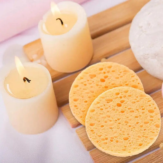 Barely Facial Sponge and Collagen Cleansing Cream Bundle