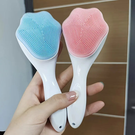 Cat Paw Facial Cleansing Brush – 3pcs Set