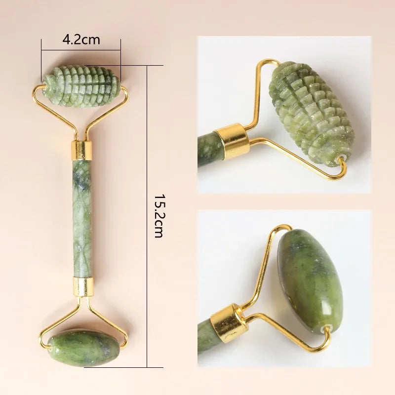 Barely Jade Roller & Gua Sha Set