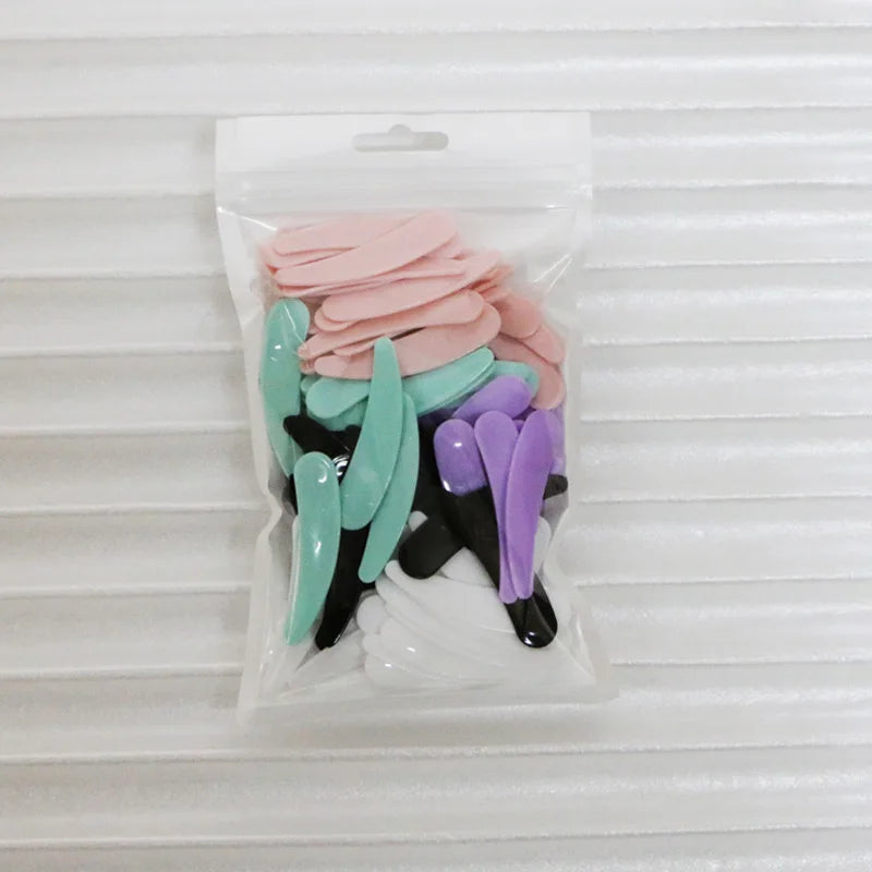 Scoop Mini Cosmetic Spatulas – 100pcs Set